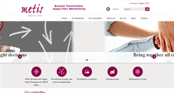 Desktop Screenshot of metis-consulting.com